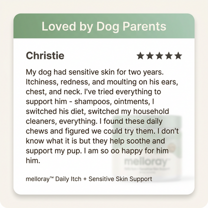 melloray™ Daily Itch + Sensitive Skin Support Chew