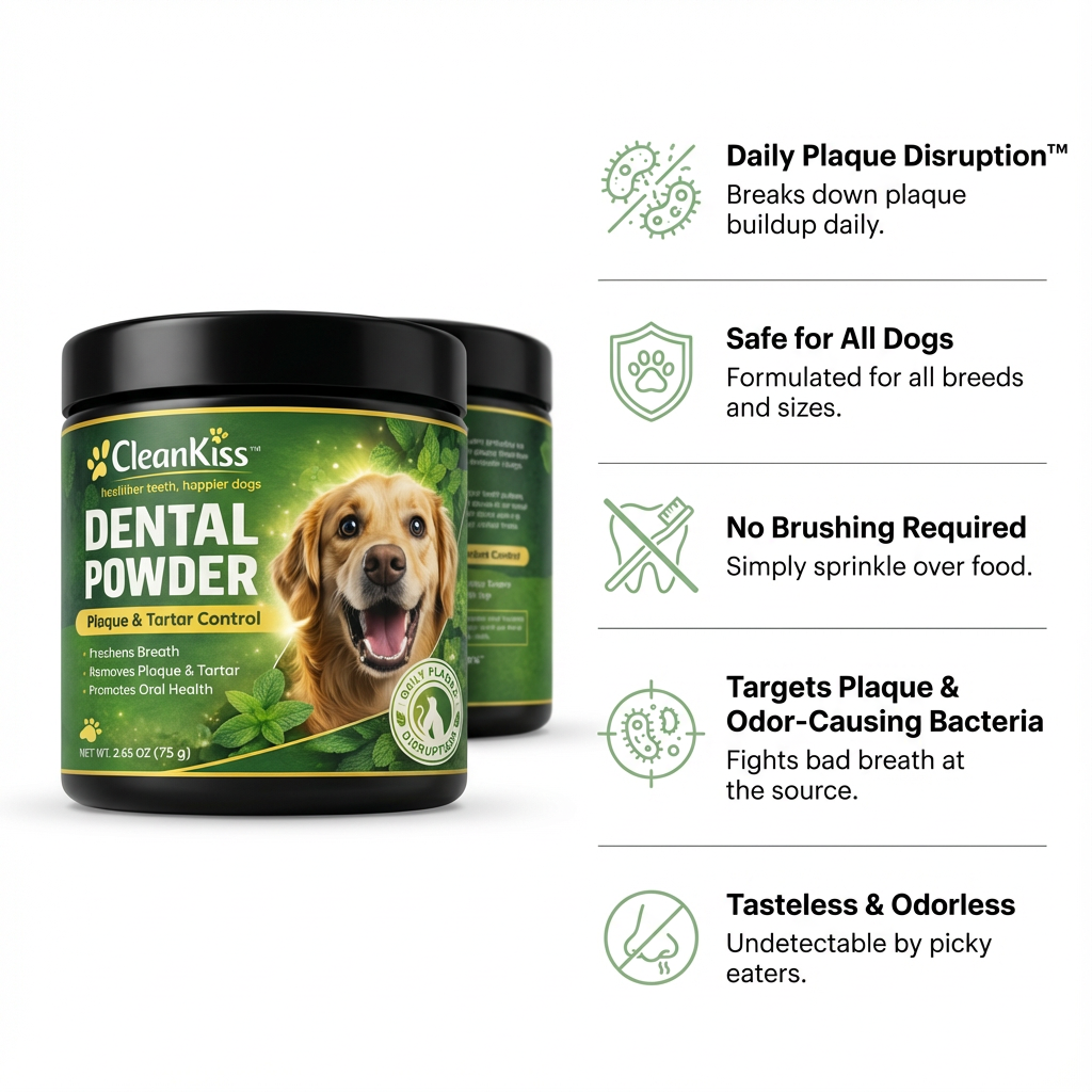 How To Effectively Combat Bad Dog Breath WITHOUT Brushing Battles