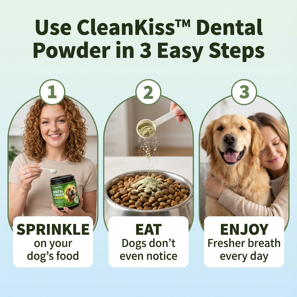 How To Effectively Combat Bad Dog Breath WITHOUT Brushing Battles